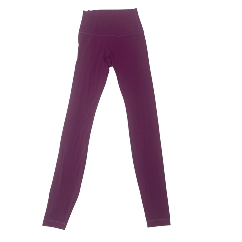 Lululemon Align Pant 28" Leggings Deep Fuschia Pink Size 2 - Picture 4 of 14